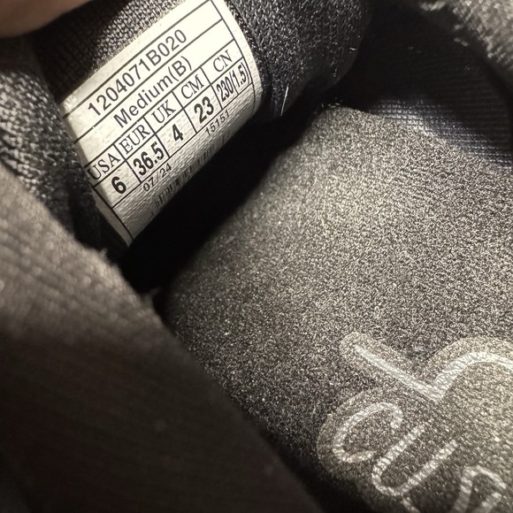 Brooks Women's Ghost 16 Neutral Running Shoe - Black/Black/Ebony Size 6B New - Picture 7 of 7